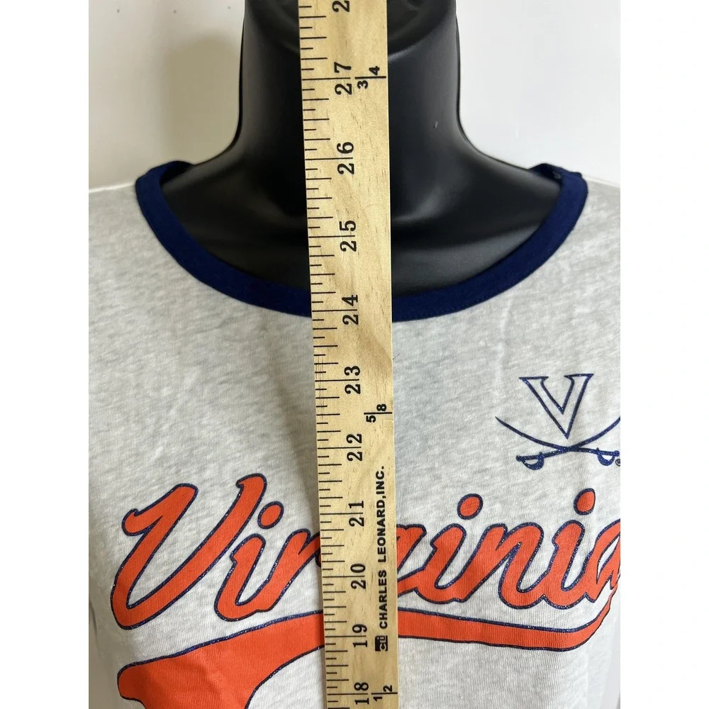 Virginia Cavaliers Shirt‎ Womens Large NCAA Basketball J-America Tee New